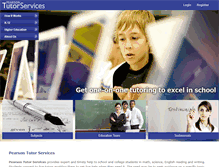 Tablet Screenshot of e-tutors.com